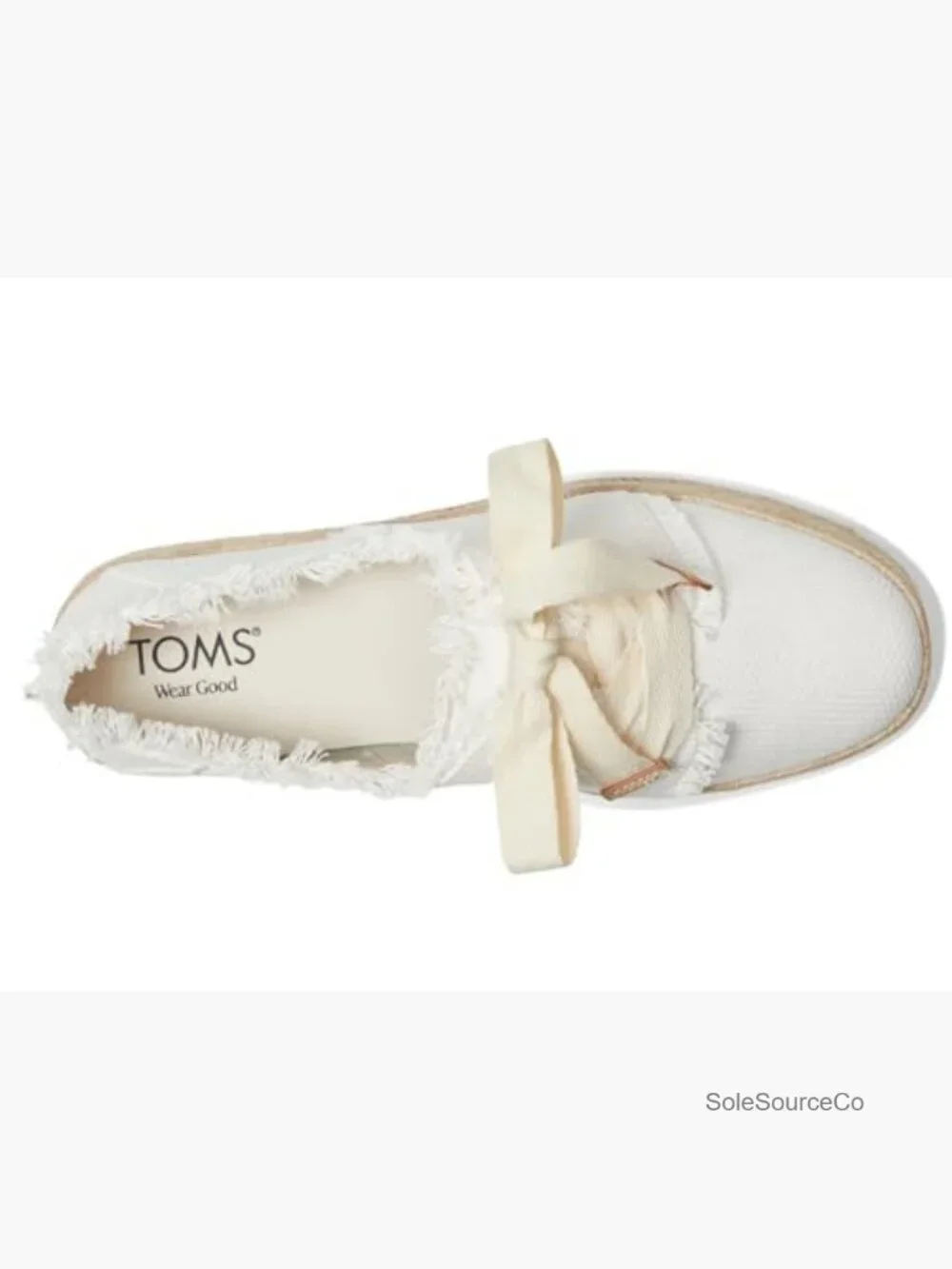 Women's Lace-Up Espadrille Sneakers - Cotton Upper, Round Toe, Platform